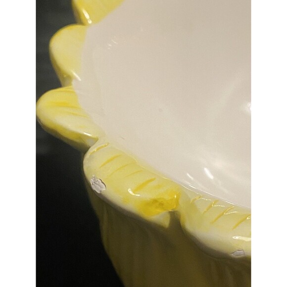 Vintage international bazaar bunny rabbit sunflower candy dish easter decor - Picture 7 of 8